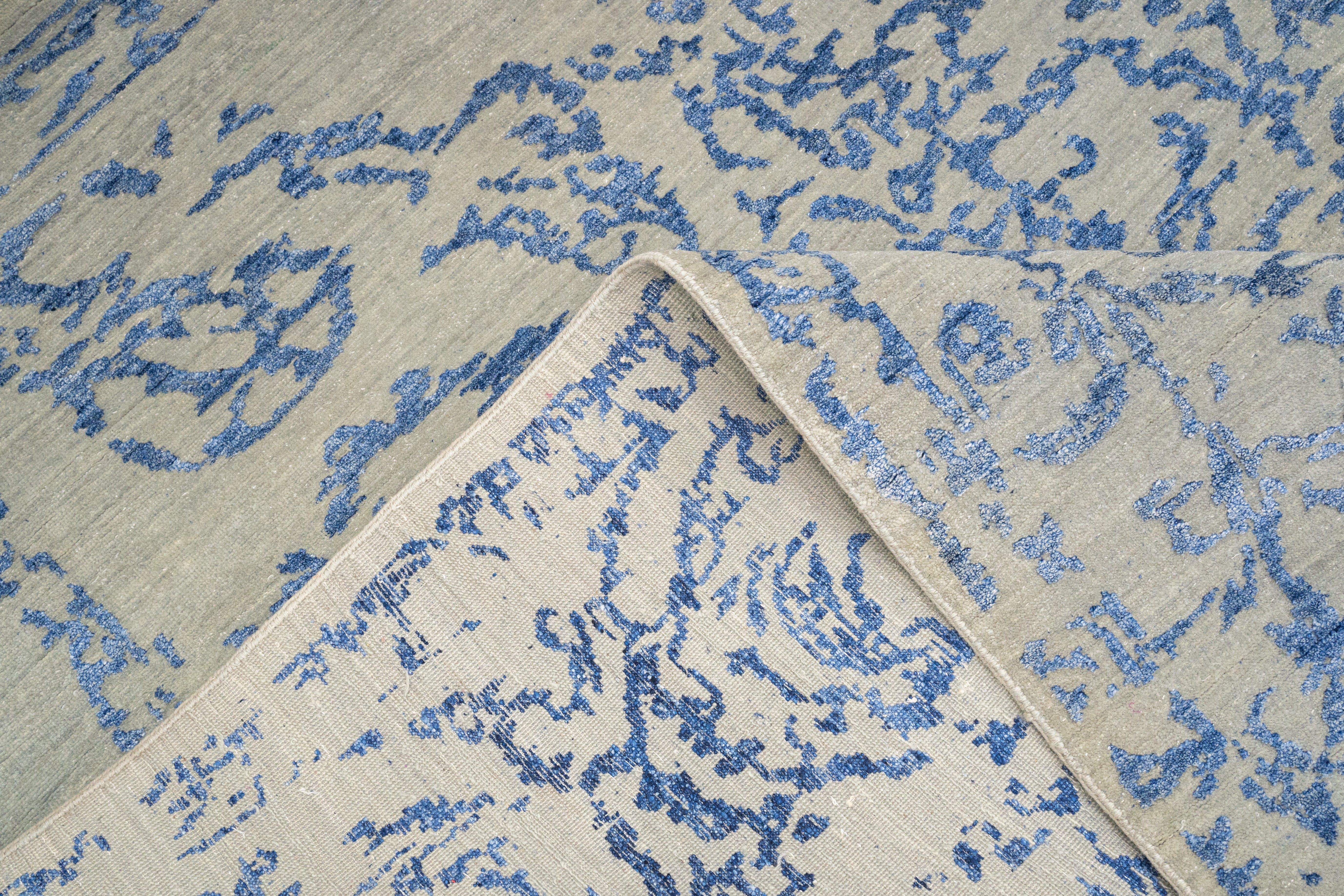 DIA - 3283 EKT- JK 2 Prata e Azul Queen